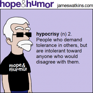 cartoon on hypocrisy