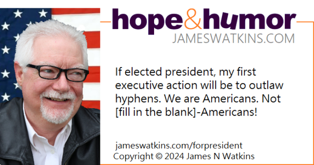 James Watkins for president meme